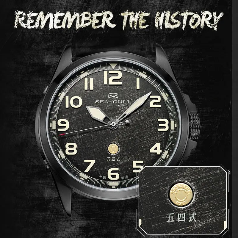 6107 Men’s Pilot Watch – 43mm Automatic