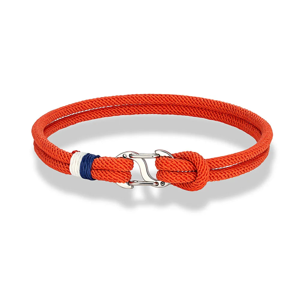 Navy Rope Bracelet