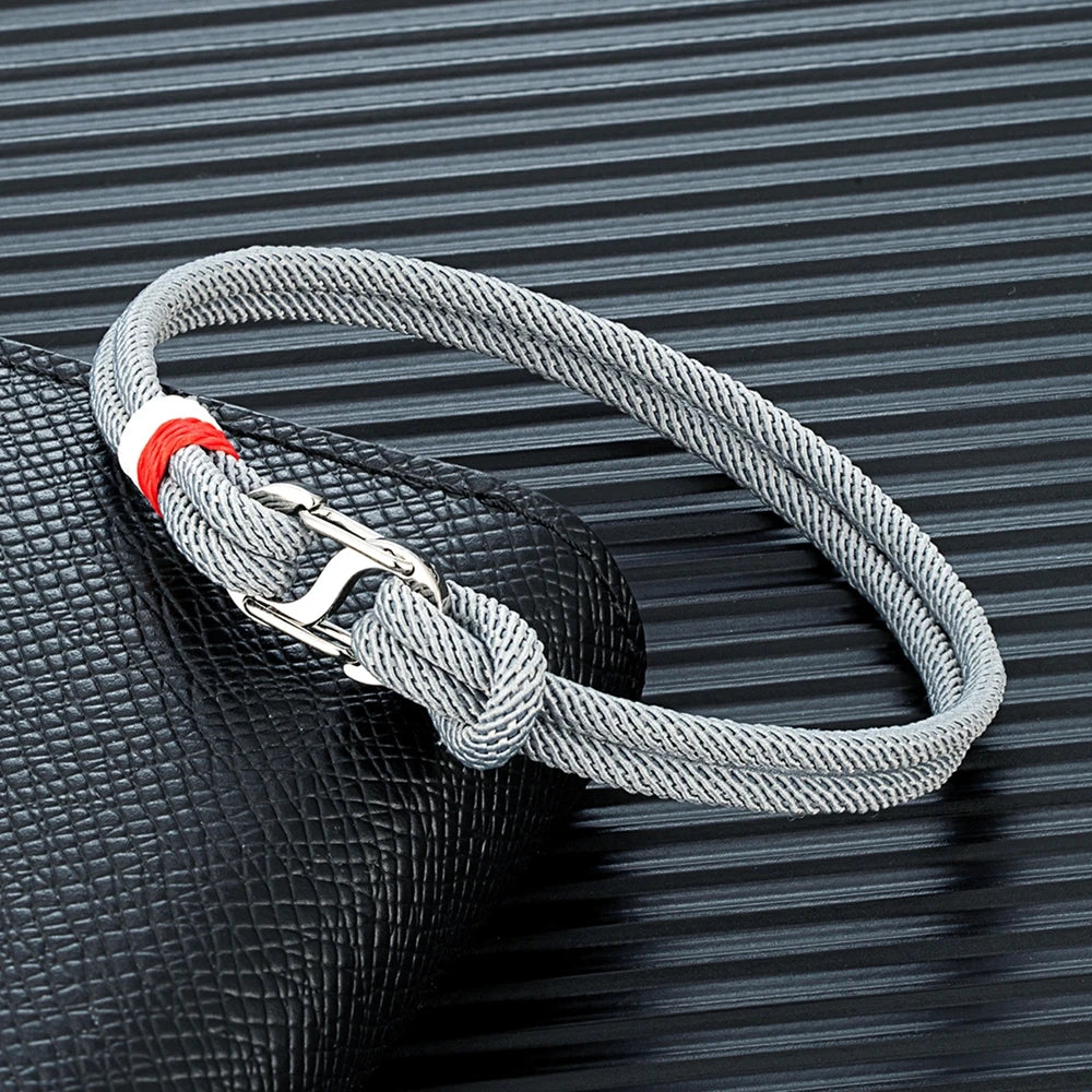 Navy Rope Bracelet