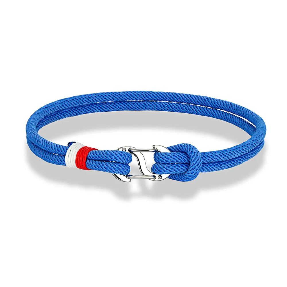 Navy Rope Bracelet