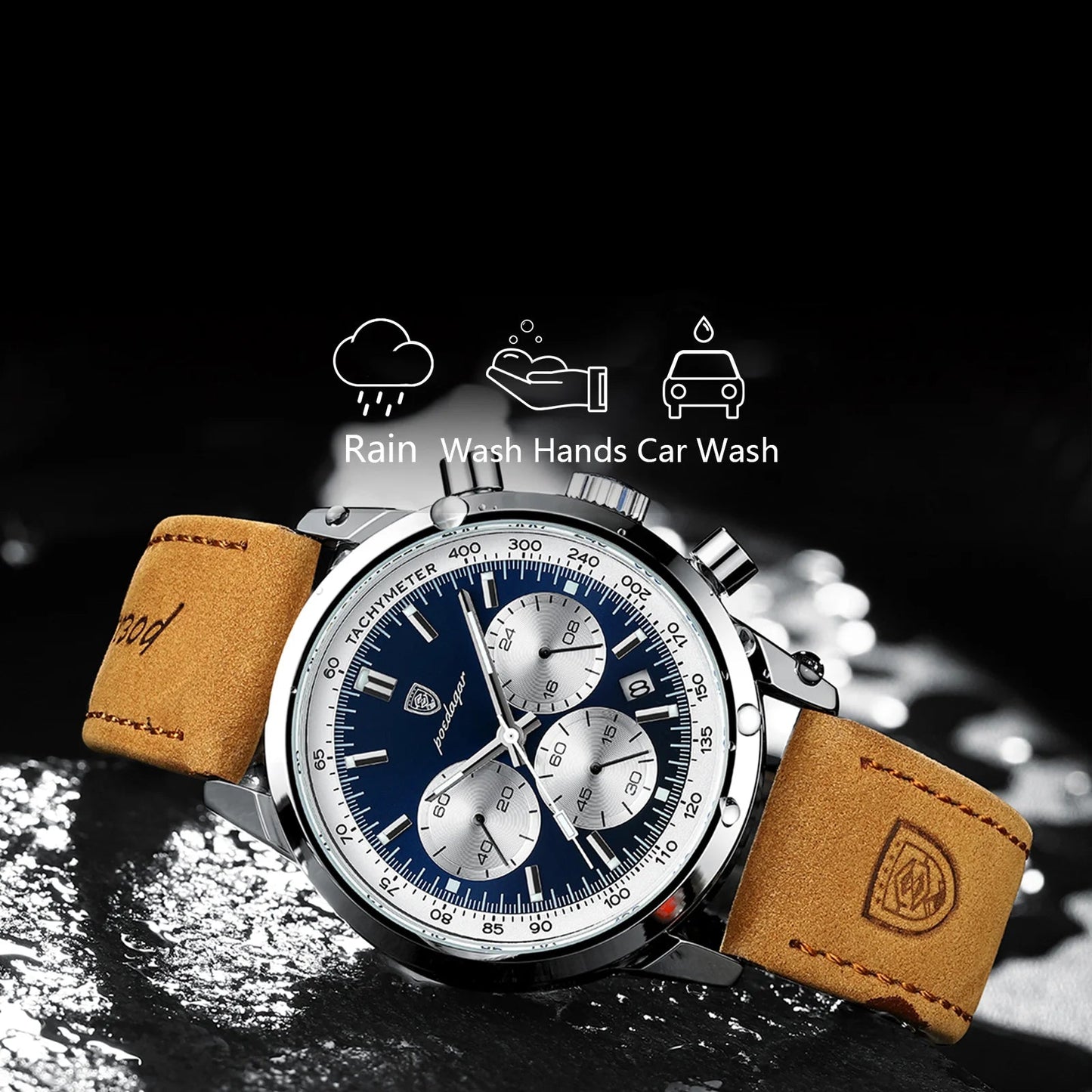 POEDAGAR Chronograph – 41mm