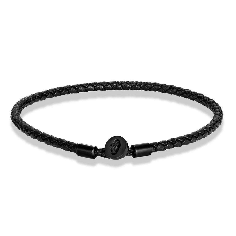 Minimalist Leather Bracelet