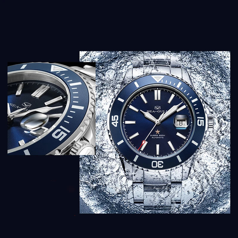 Ocean Series 1523 – 44mm Automatic Diver’s Watch