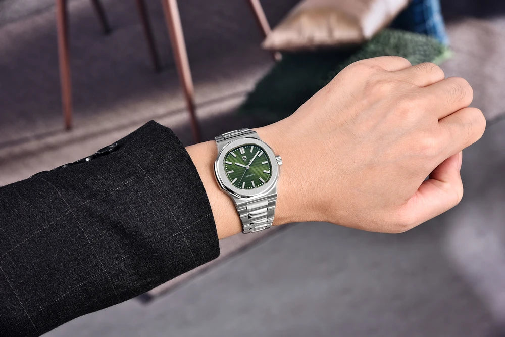 PD-1728 – 40mm Luxury Automatic Tonneau Watch