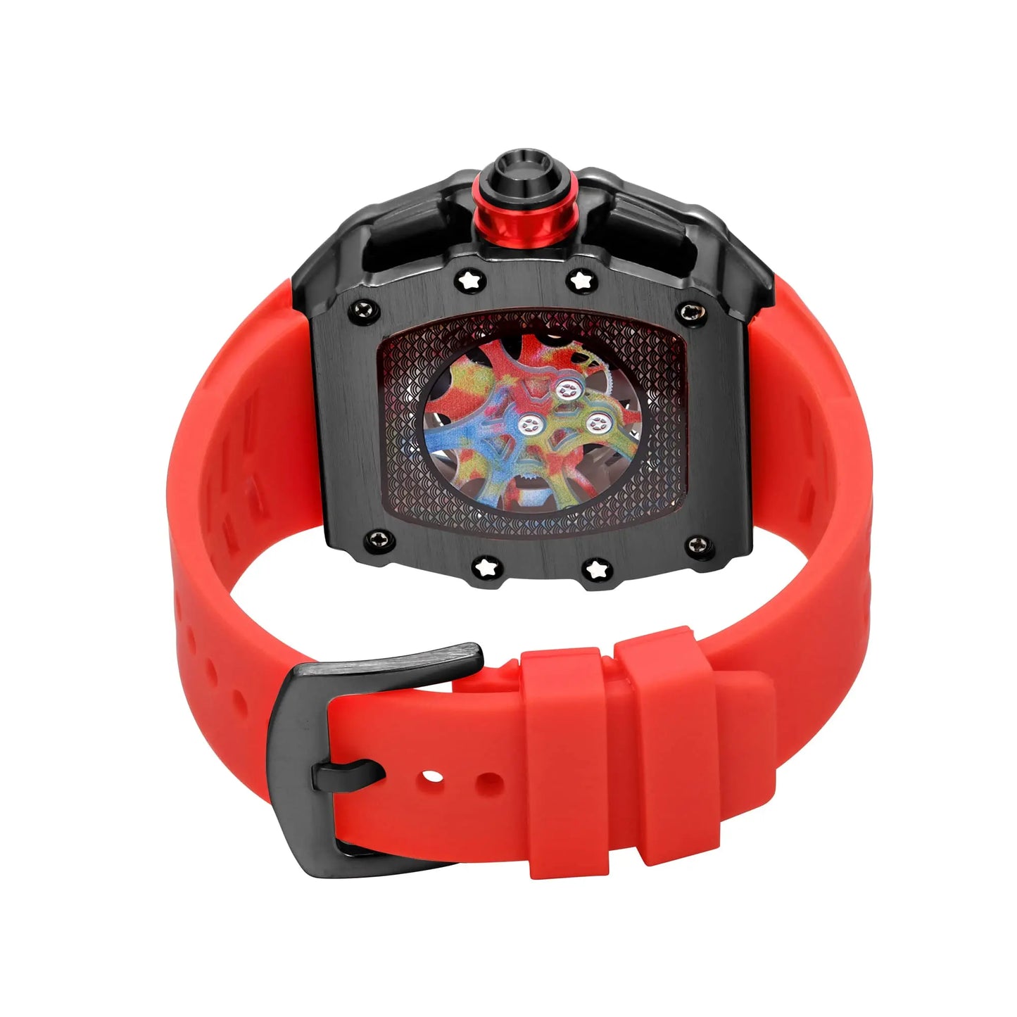 Tonneau Graffiti Quartz Watch 68-01