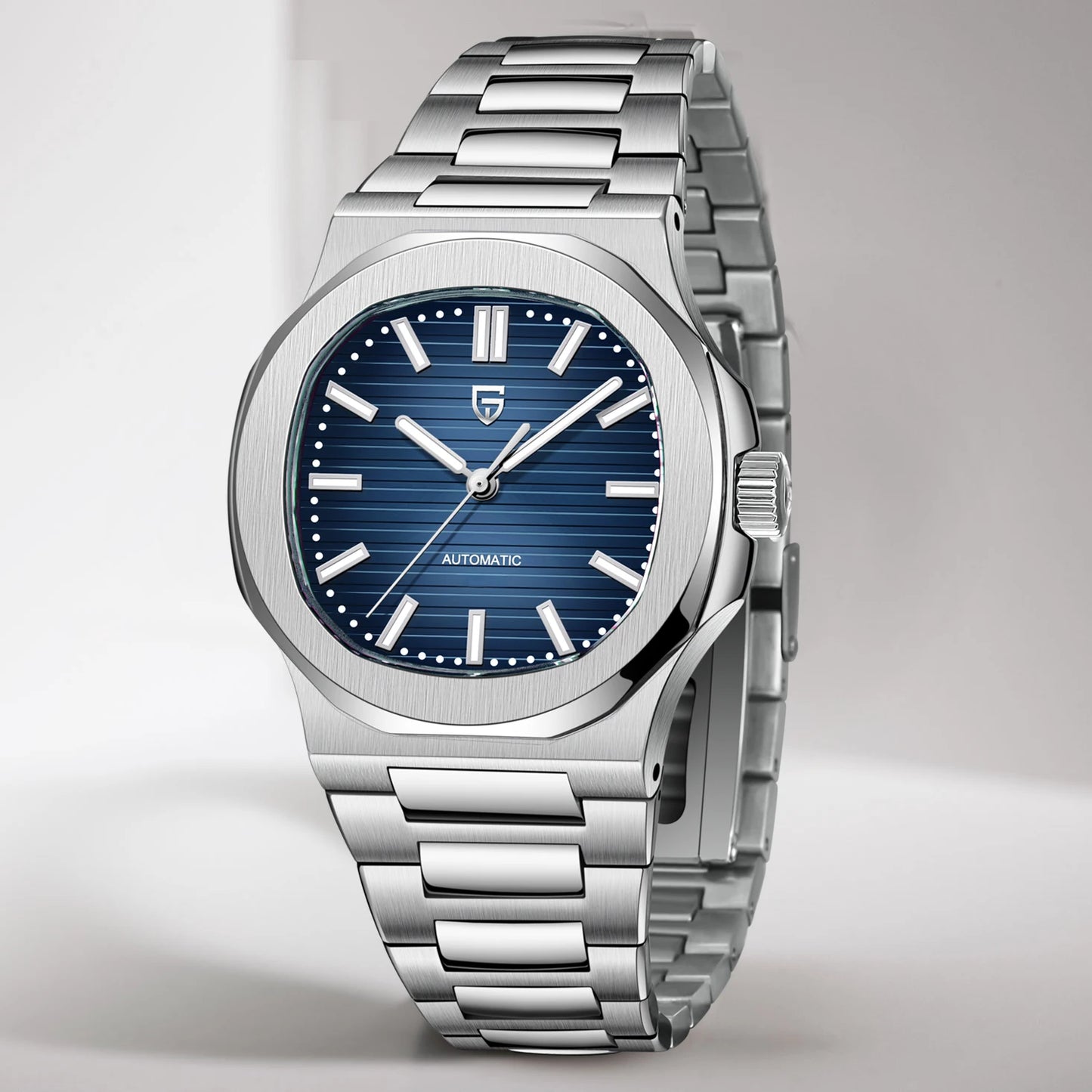 PD-1728 – 40mm Luxury Automatic Tonneau Watch