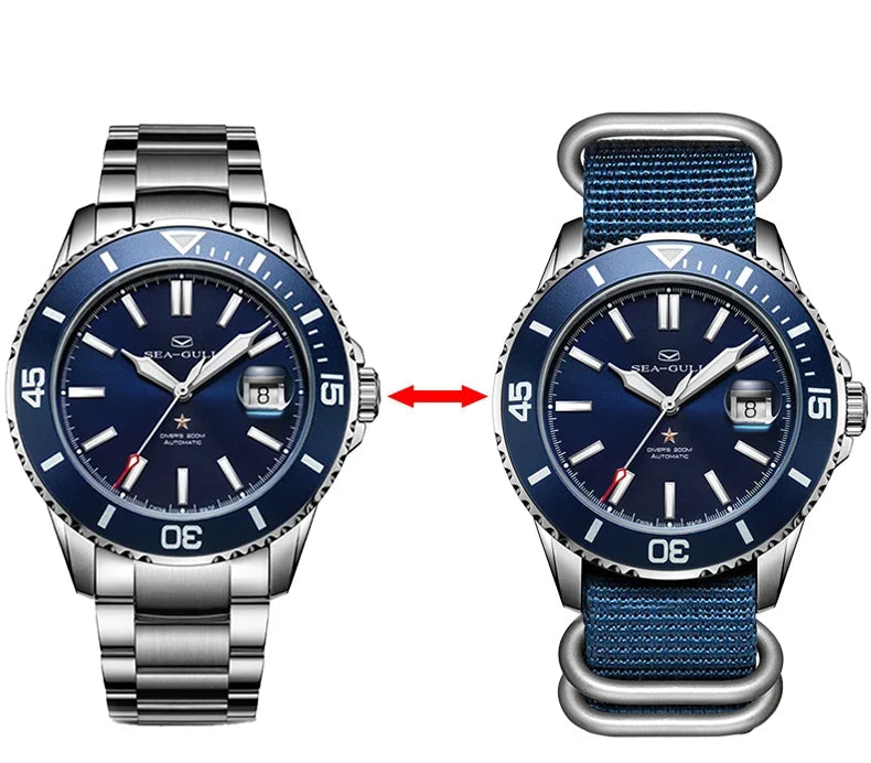 Ocean Series 1523 – 44mm Automatic Diver’s Watch