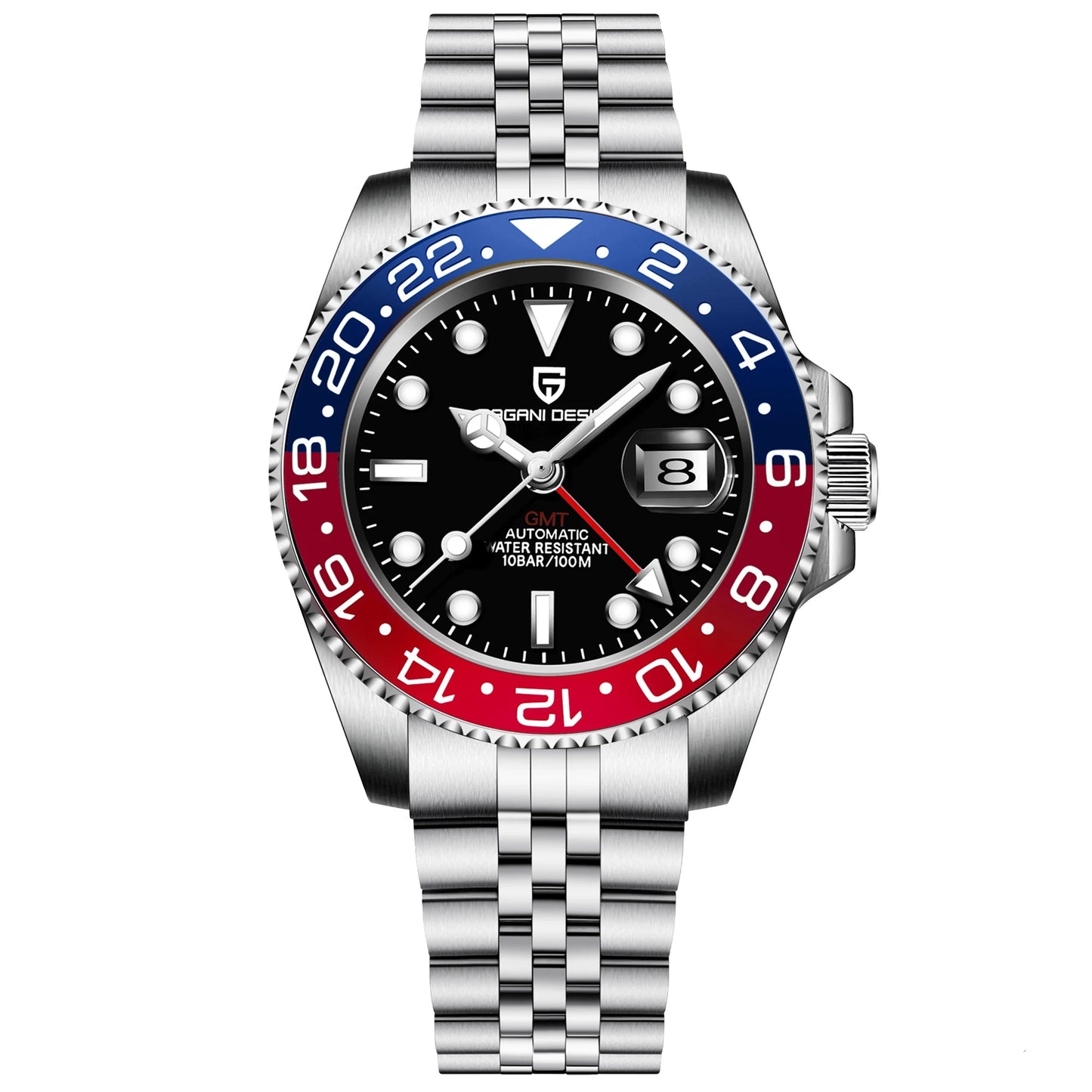 PD-1662 GMT – 40mm Automatic Sports Watch, NH34